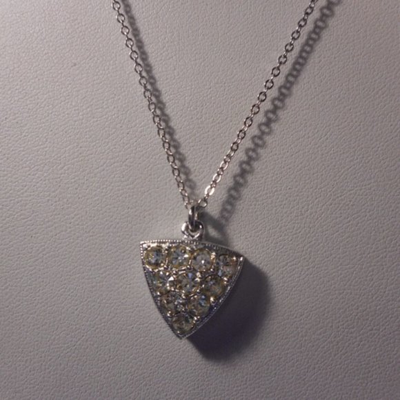 "Sarah Coventry Dawn to Dusk Silver Tone Necklace " - Picture 1 of 6
